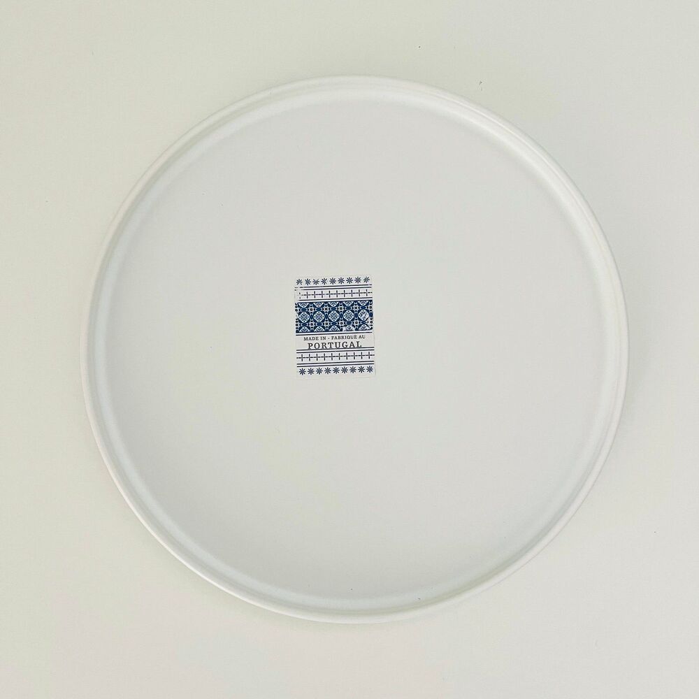 MATCERAMICA Matte White 10" Dinner Plate